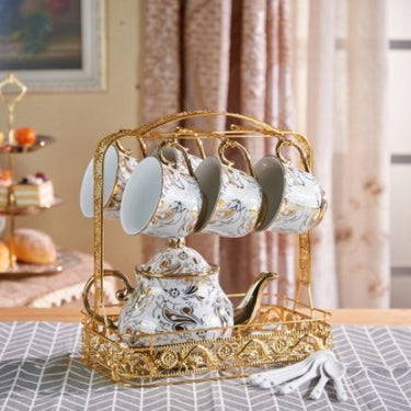 Porcelain Tea Cup And Saucer Set - Casatrail.com